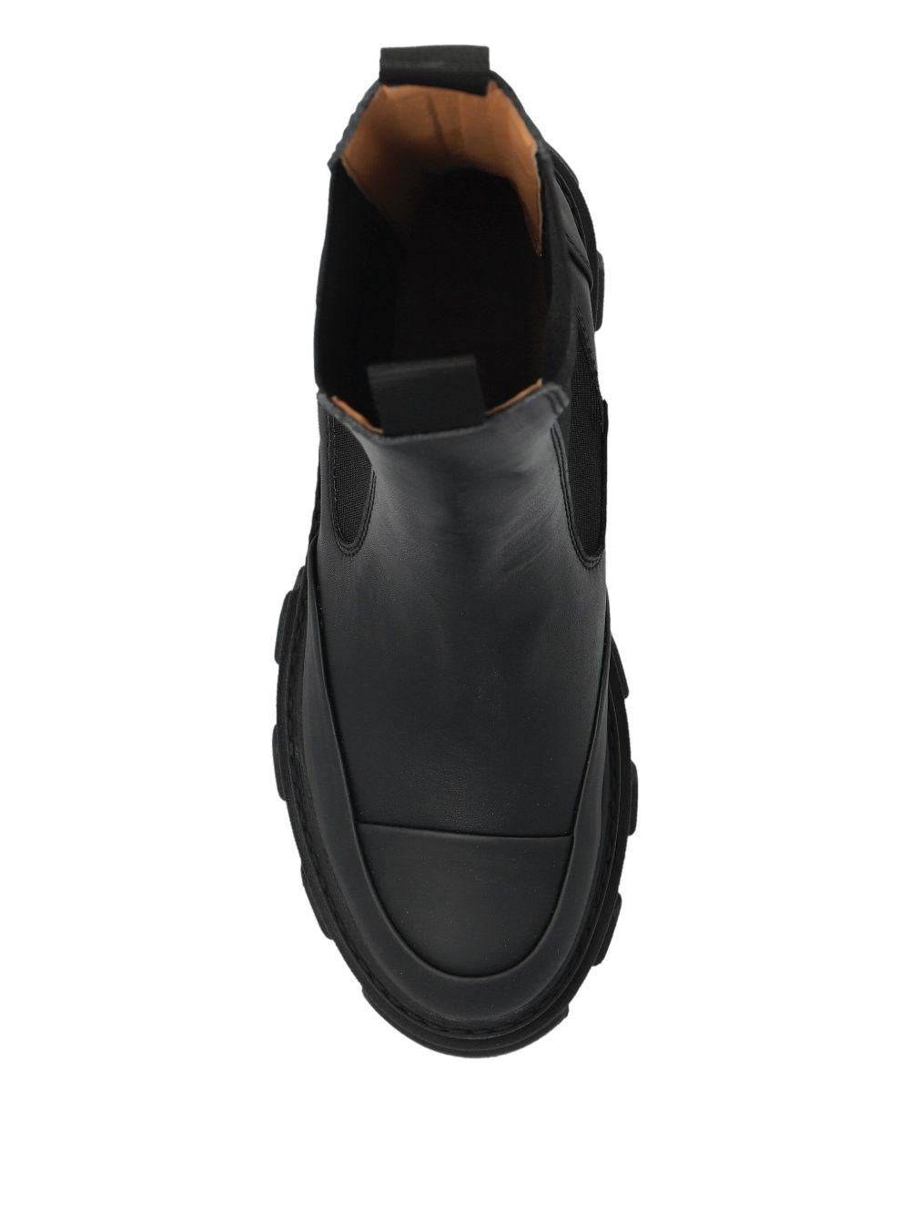 Ankle boots with tank tread soles S3238 099 GANNI 