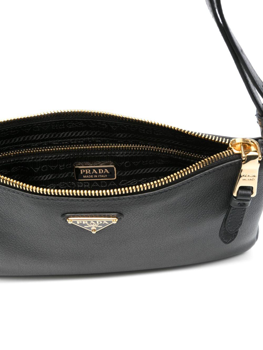 Triangle-logo shoulder bag<BR/><BR/><BR/> 1BC238 2CYSF03BH PRADA 