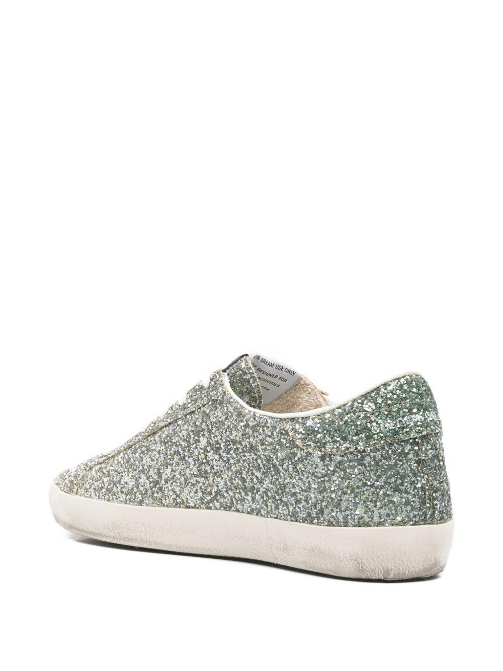 SUPER GLITTERED STAR GWF00101 F00805665224 GOLDEN GOOSE 