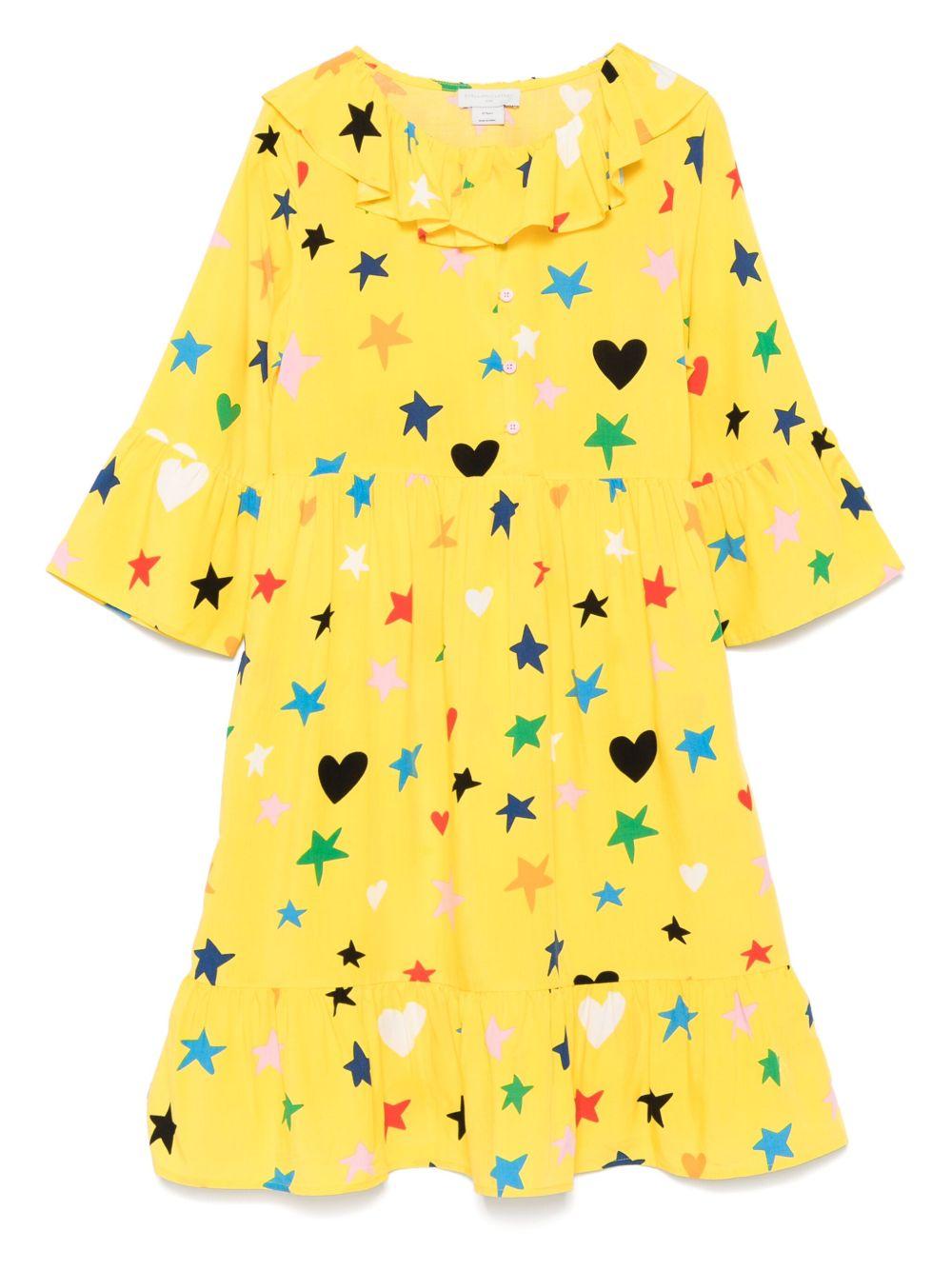 Printed dress<BR/><BR/><BR/> TW1C00 Z2542228MC STELLA McCARTNEY KIDS 