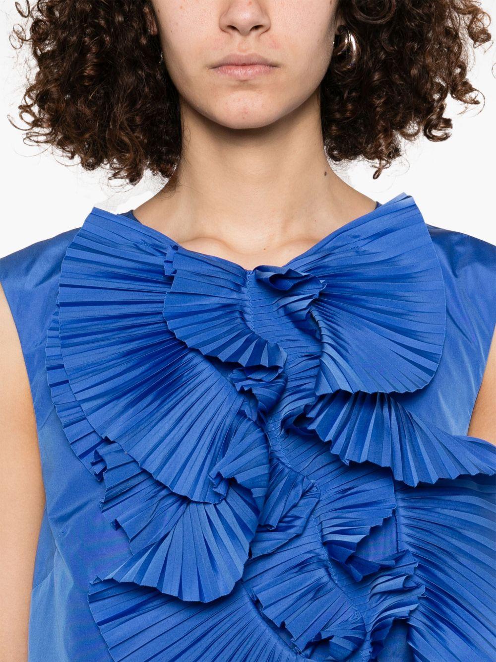 Ruffled-detail mini dress D731358 PIMPY046 P.A.R.O.S.H. 