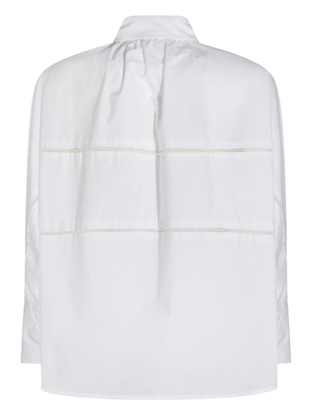 Cropped poplin shirt CAD266F309L582 21 FABIANA FILIPPI 
