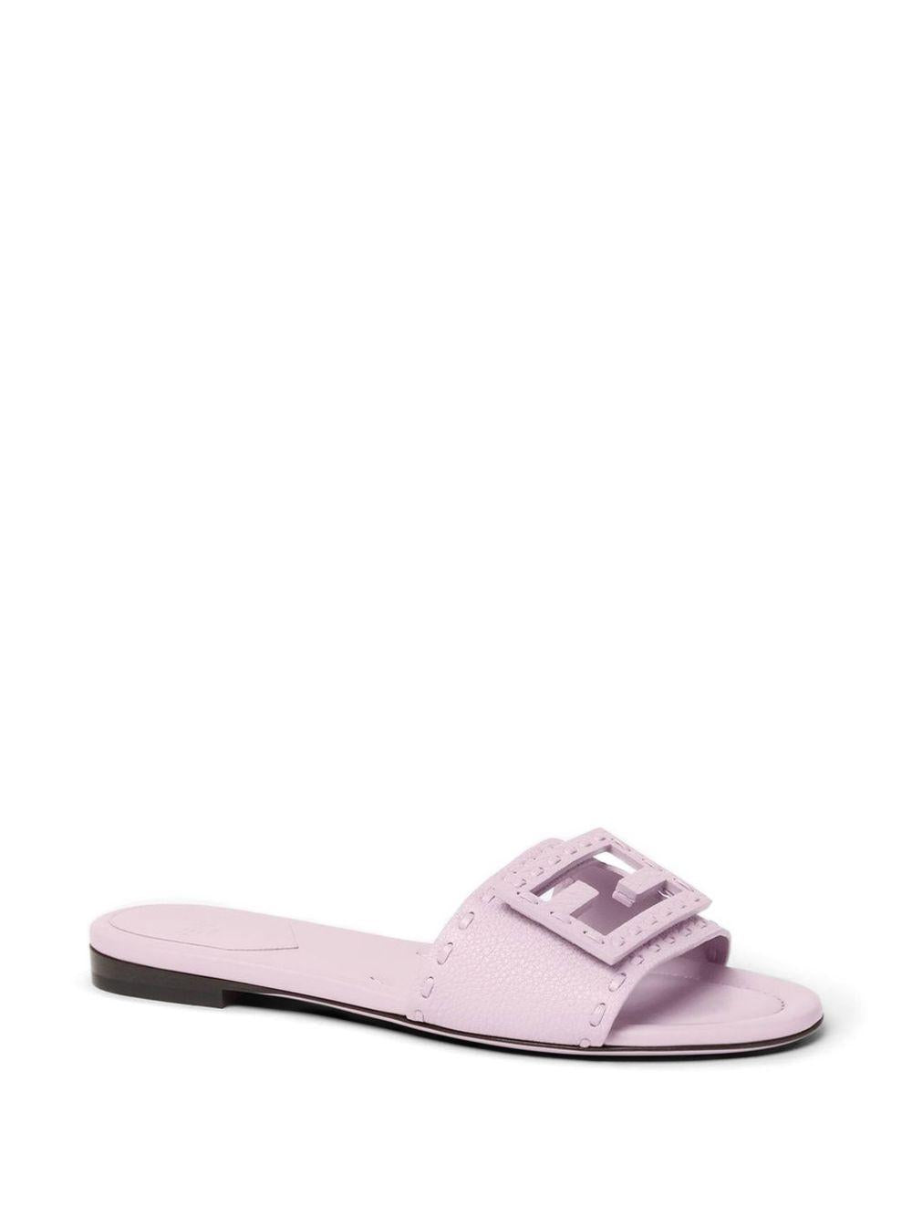 Baguette leather slides 8R8136 AQY2F0U6M FENDI 