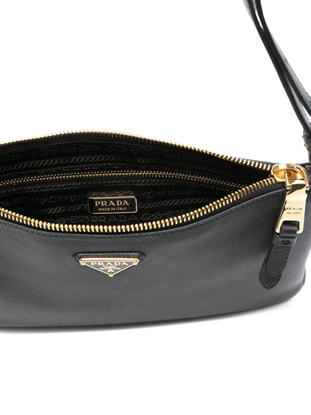Triangle-logo shoulder bag<BR/><BR/><BR/> 1BC238 2CYSF03BH PRADA 