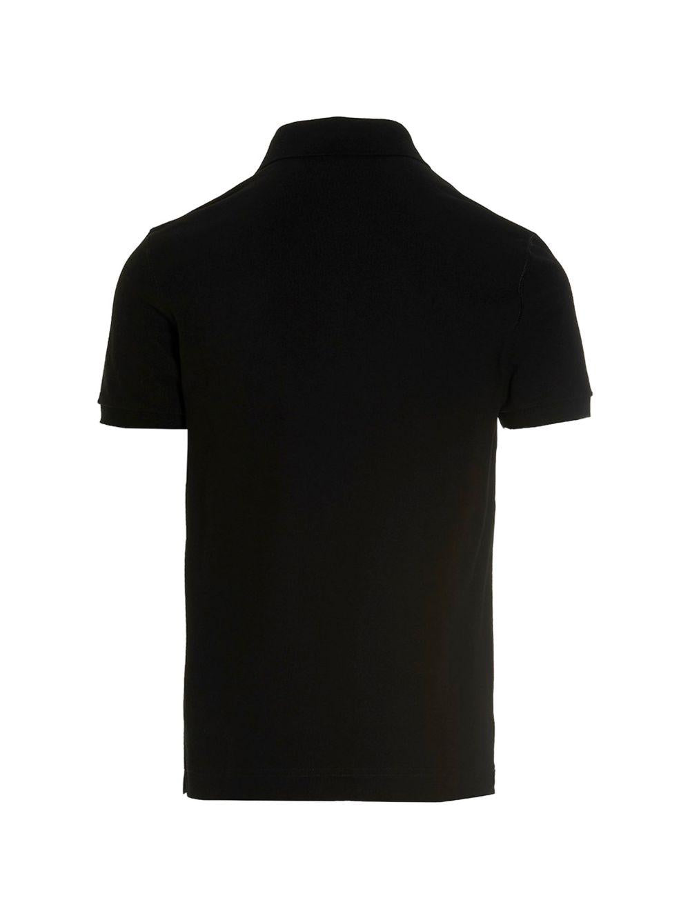 Cotton piquet polo shirt with logo plaque G8PL4T G7P1DN0000 DOLCE & GABBANA 