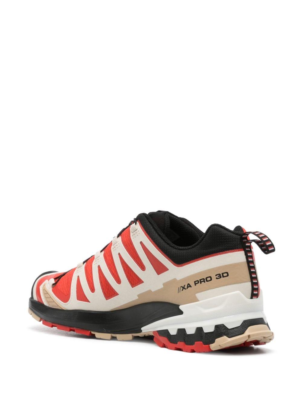 Aurora red/white/safari beige waterproof GORE-TEX® sneakers L47686700 AURORA RED/SAFARI/WHITE SALOMON 