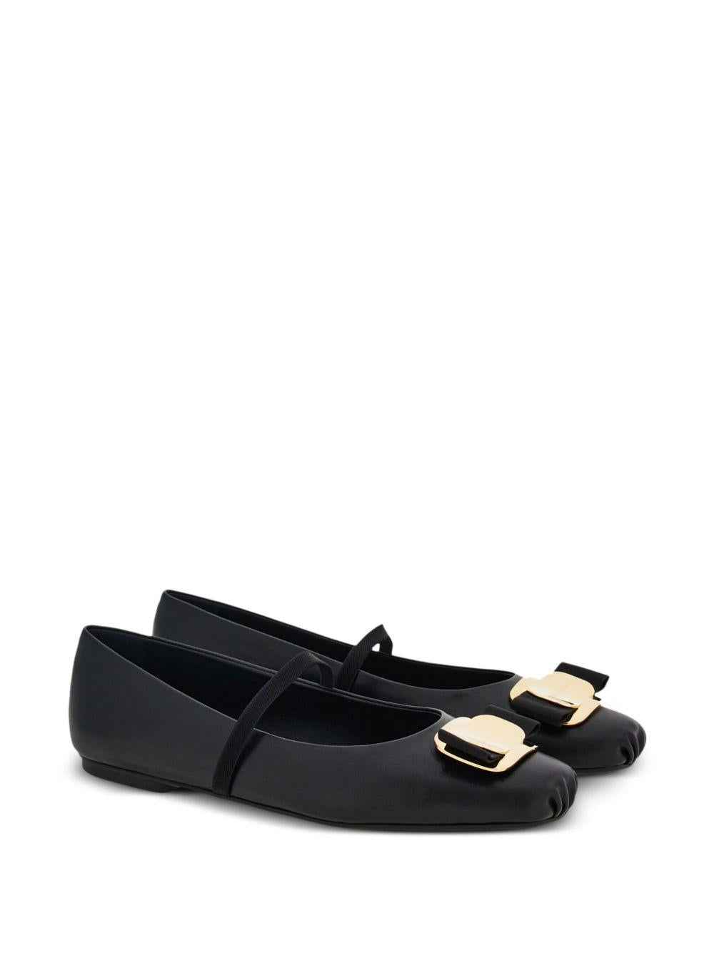 Ballerina shoes 01H345ZINA 768868NERO FERRAGAMO 