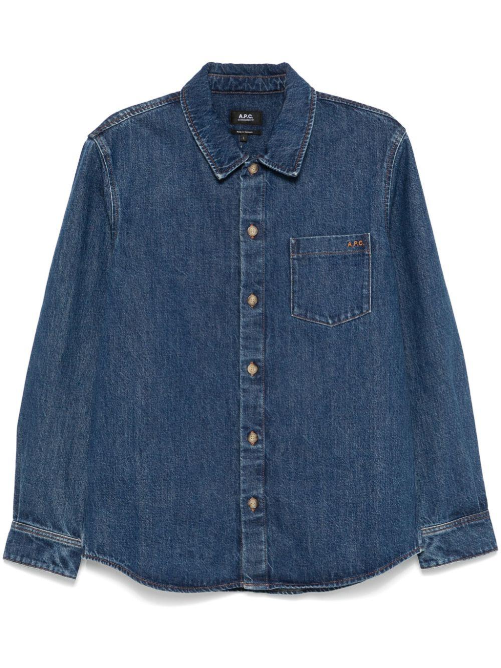 Denim shirt COHTD H02837IAL A.P.C. 