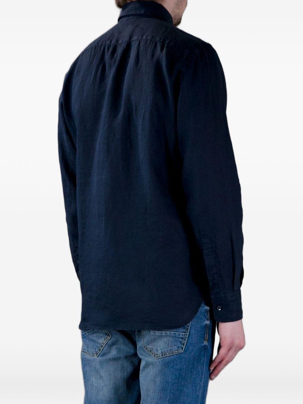 Long Sleeve linen Shirt S6_A_CE36 C19585098 ASPESI 