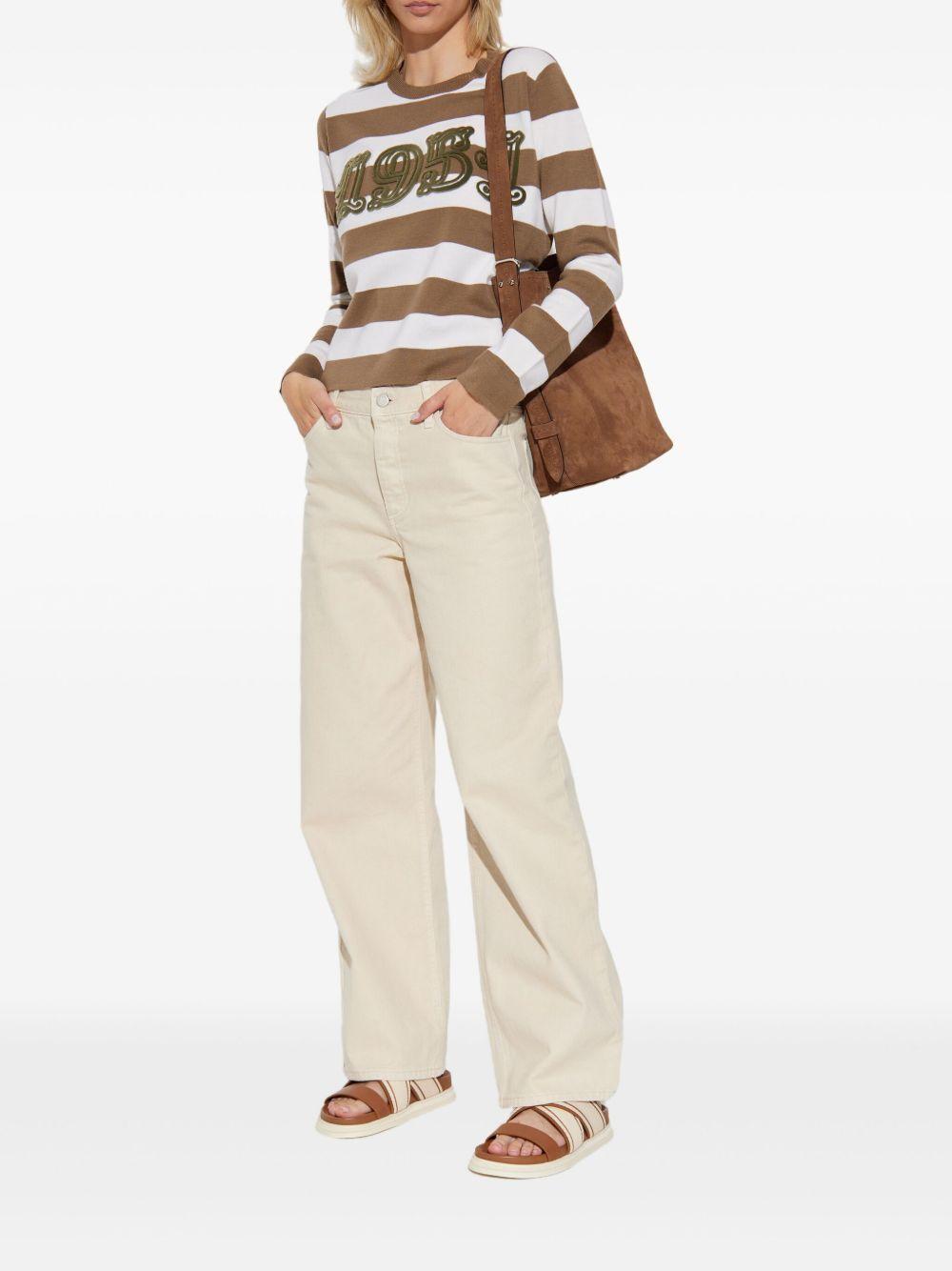Embroidered wool sweater 2521366091 VITERBO009 MAX MARA 