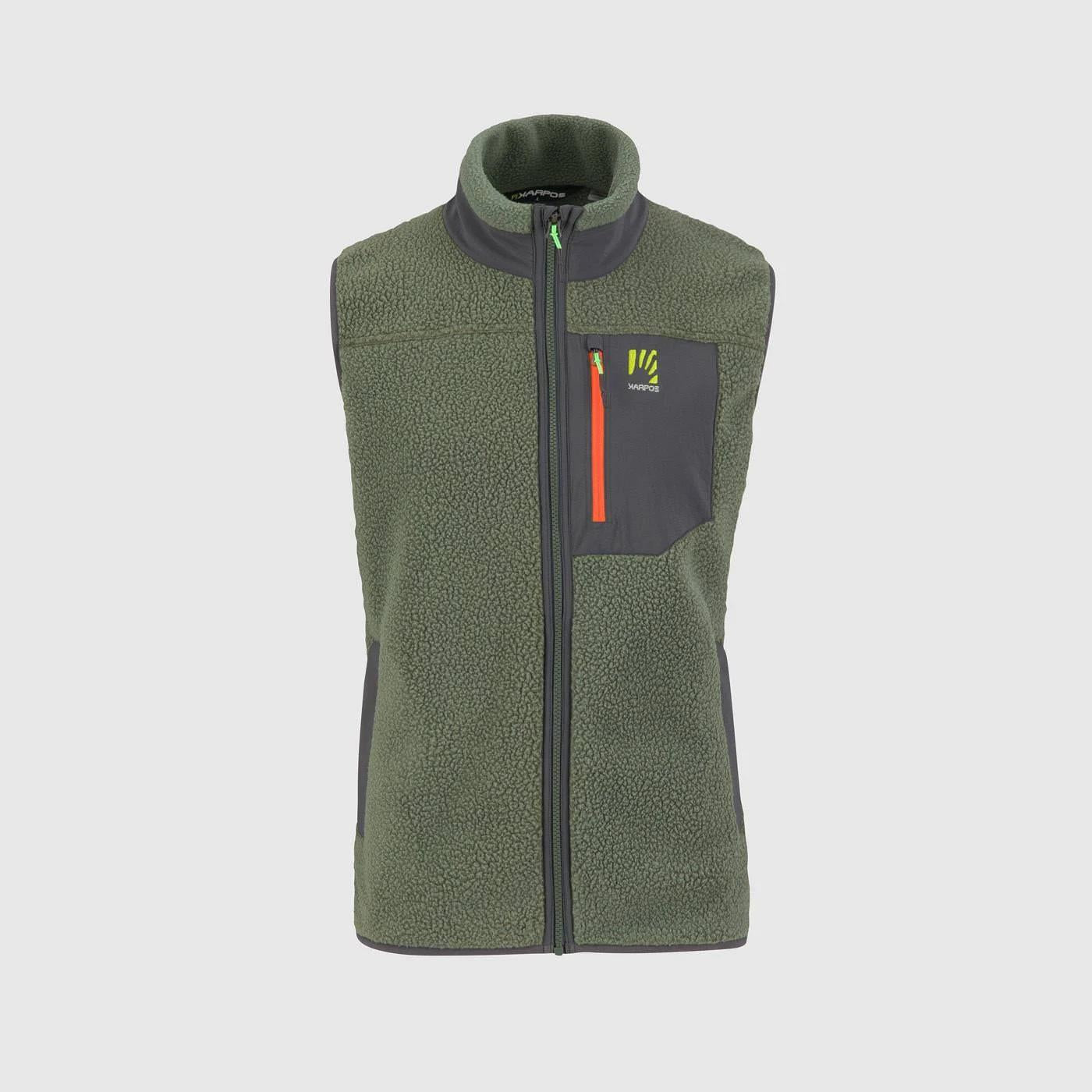 Green 80'S fleece vest 2531045 024 KARPOS 