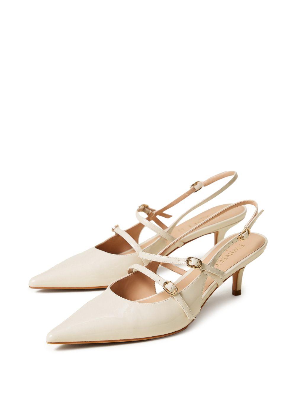 Sling back court shoes with straps 261TCP044 S2148300381 TWINSET 