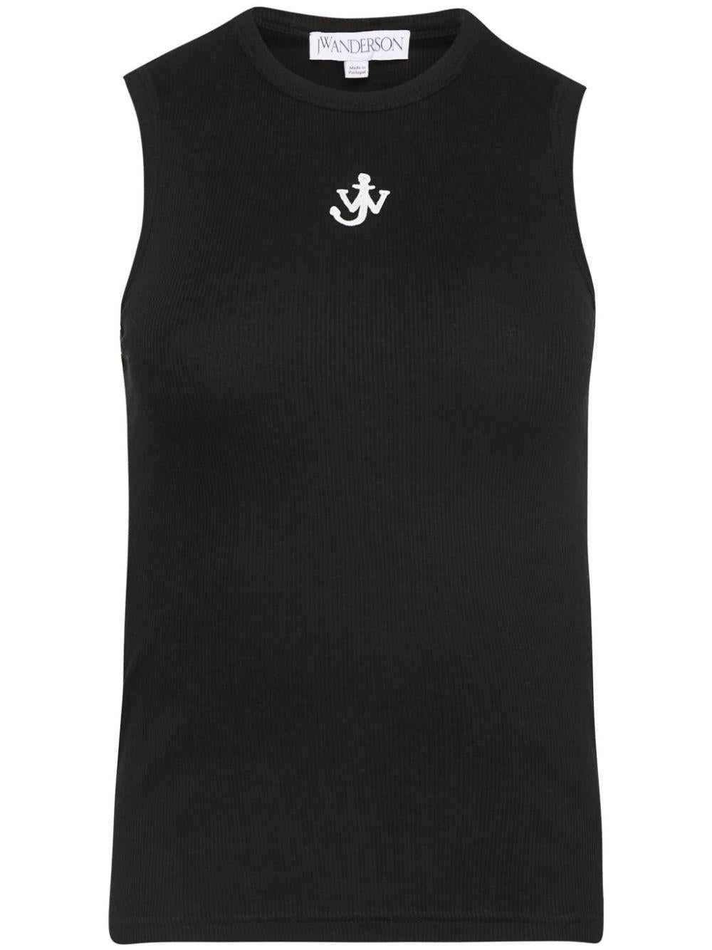 Anchor-embroidered top JO0248 PG1717999 JW ANDERSON 