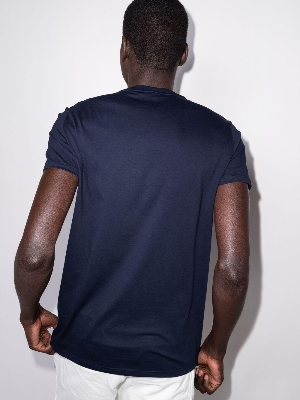 L+ogo-patch T-shirt TH6709 166 LACOSTE 
