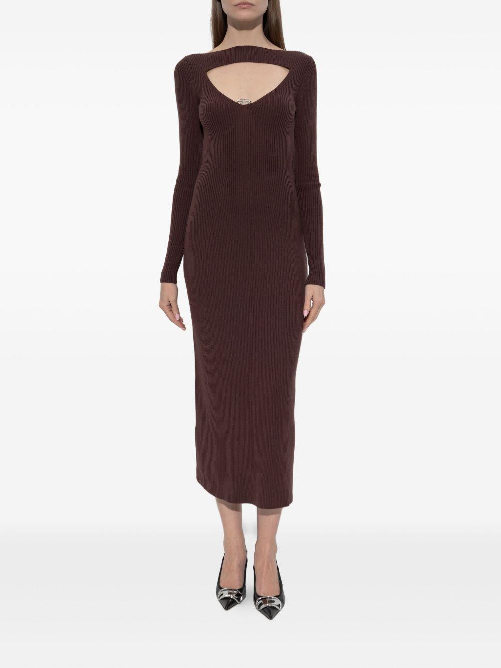 my mood midi dress A18905 0PLBF61J DIESEL 