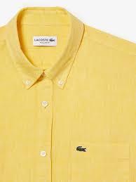 Yellow Embroidered logo short-sleeve shirt CH5699 107 LACOSTE 
