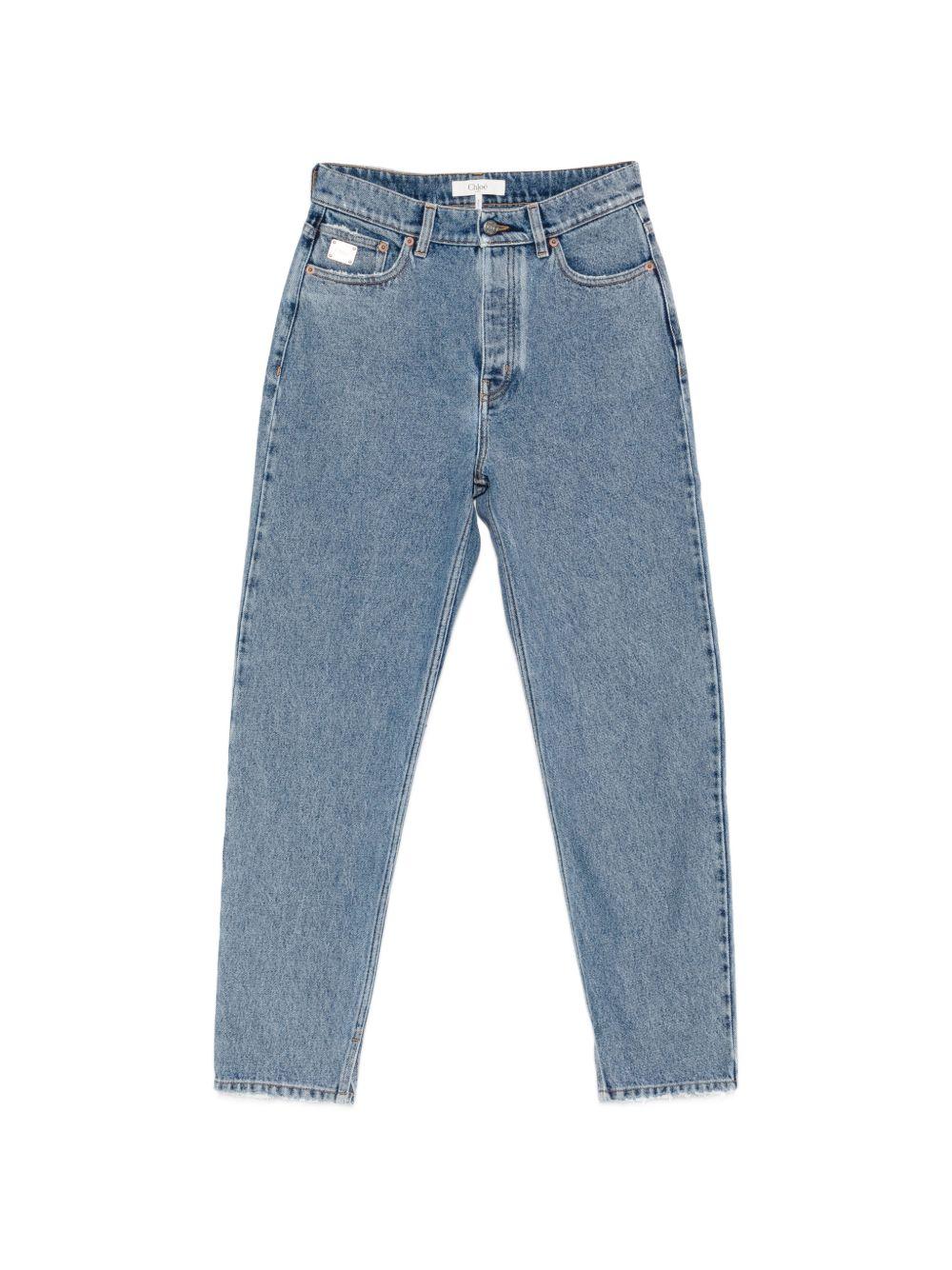 High-rise tapered jeans CH26SDP30151 40P CHLOÉ 