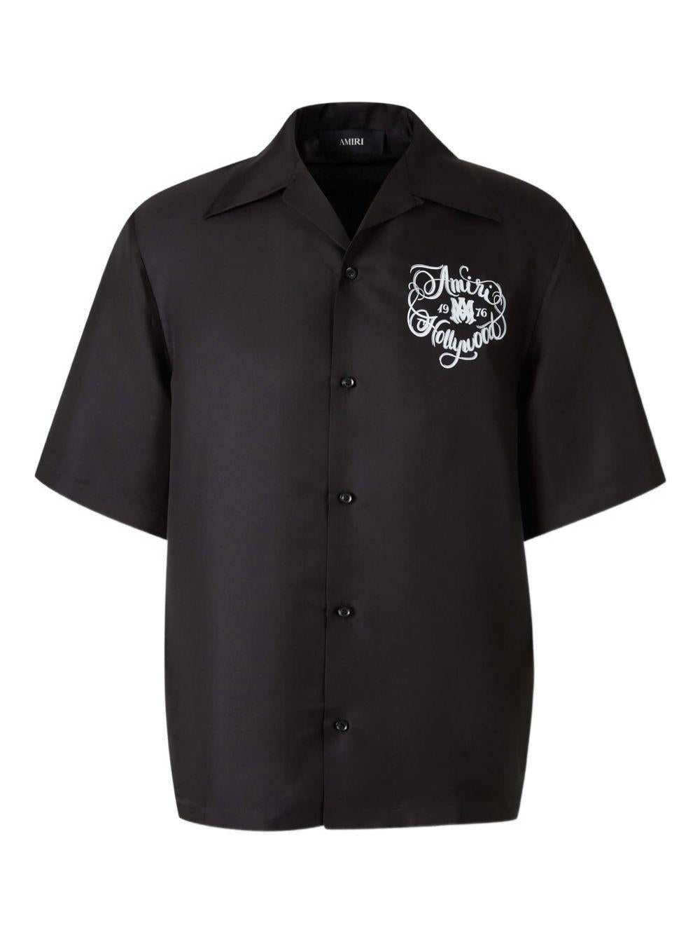 HOLLYWOOD CAMP SHIRT AMTOSH1135 001 AMIRI 