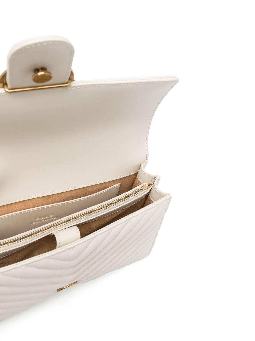 Love chevron medium shoulder bag 100941 A0GKZ14Q PINKO 