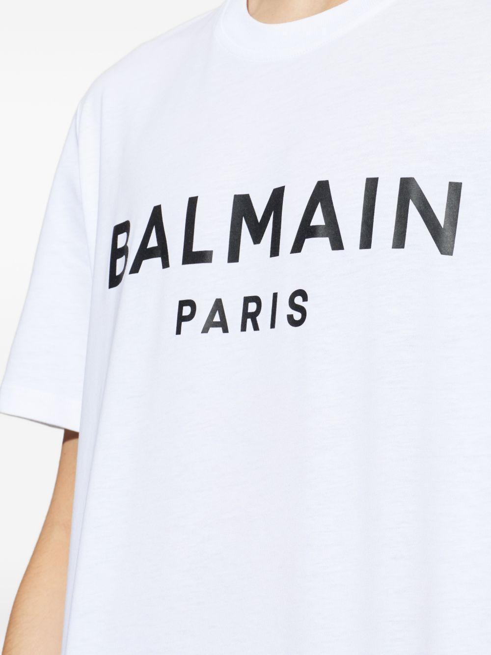 logo-print T-shirt GH1EG000BD45 GAB BALMAIN 