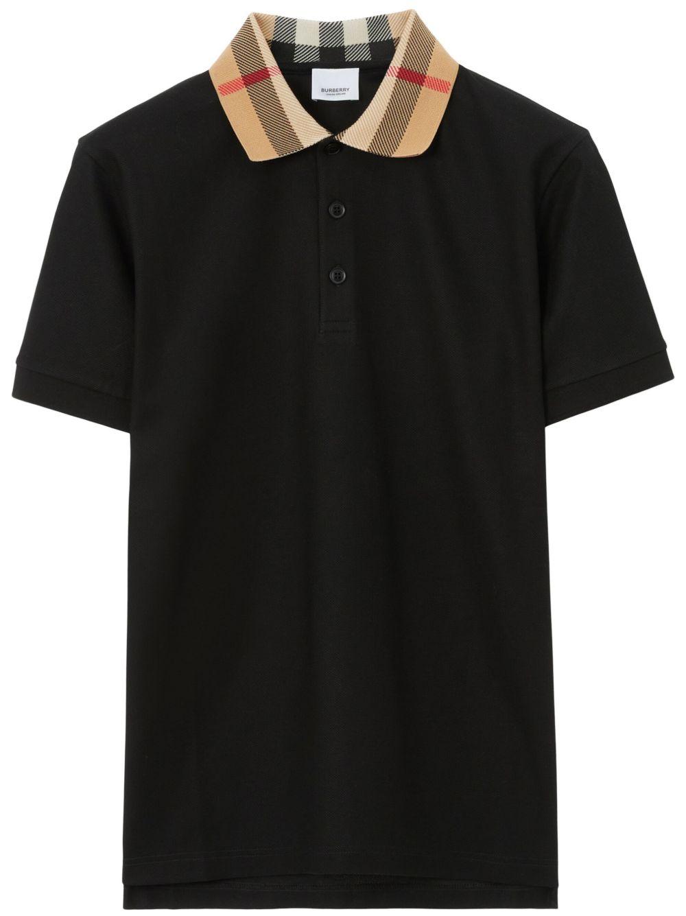 Check collar polo 8071620 A1189 BURBERRY 