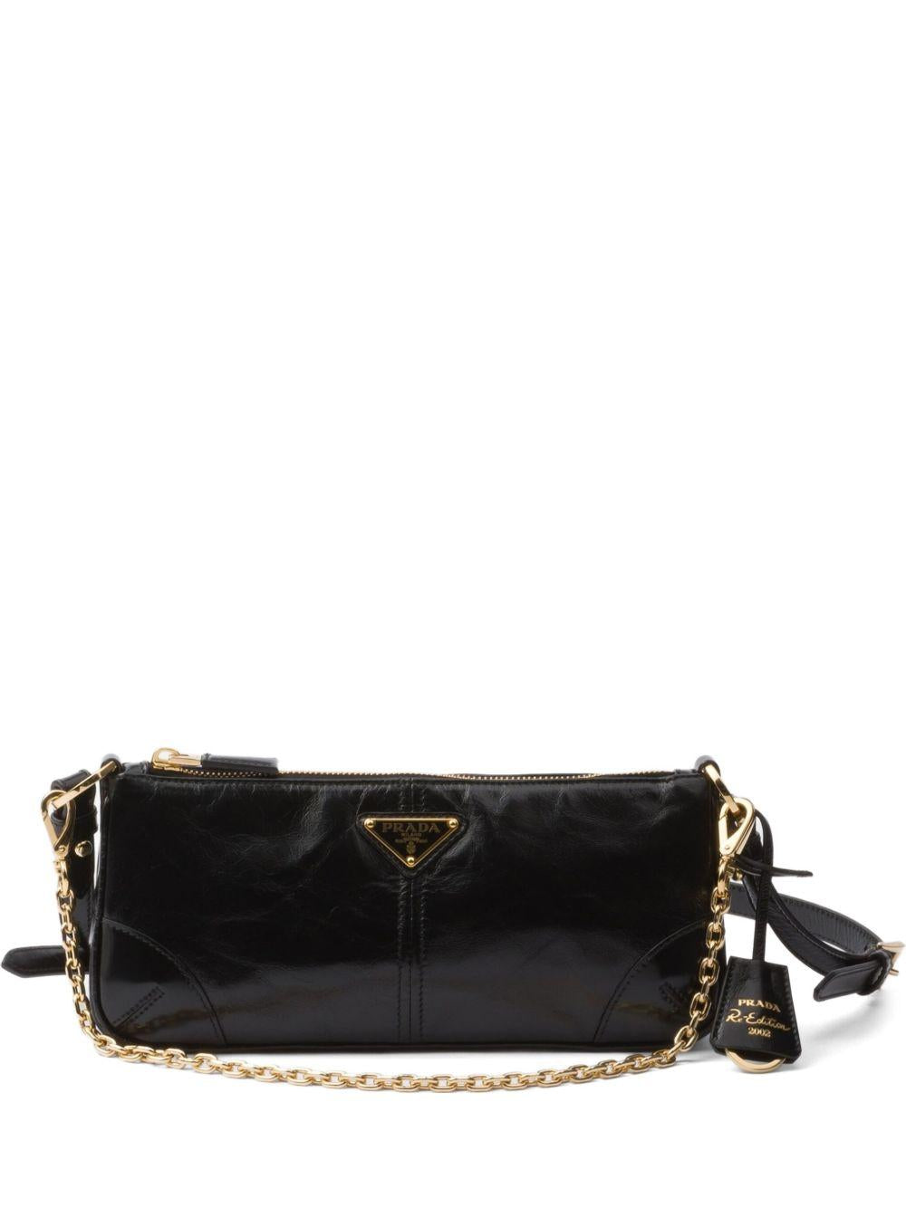Re-Edition 2002 medium leather shoulder bag 1BC2212CYR V-OOMF0002 PRADA 