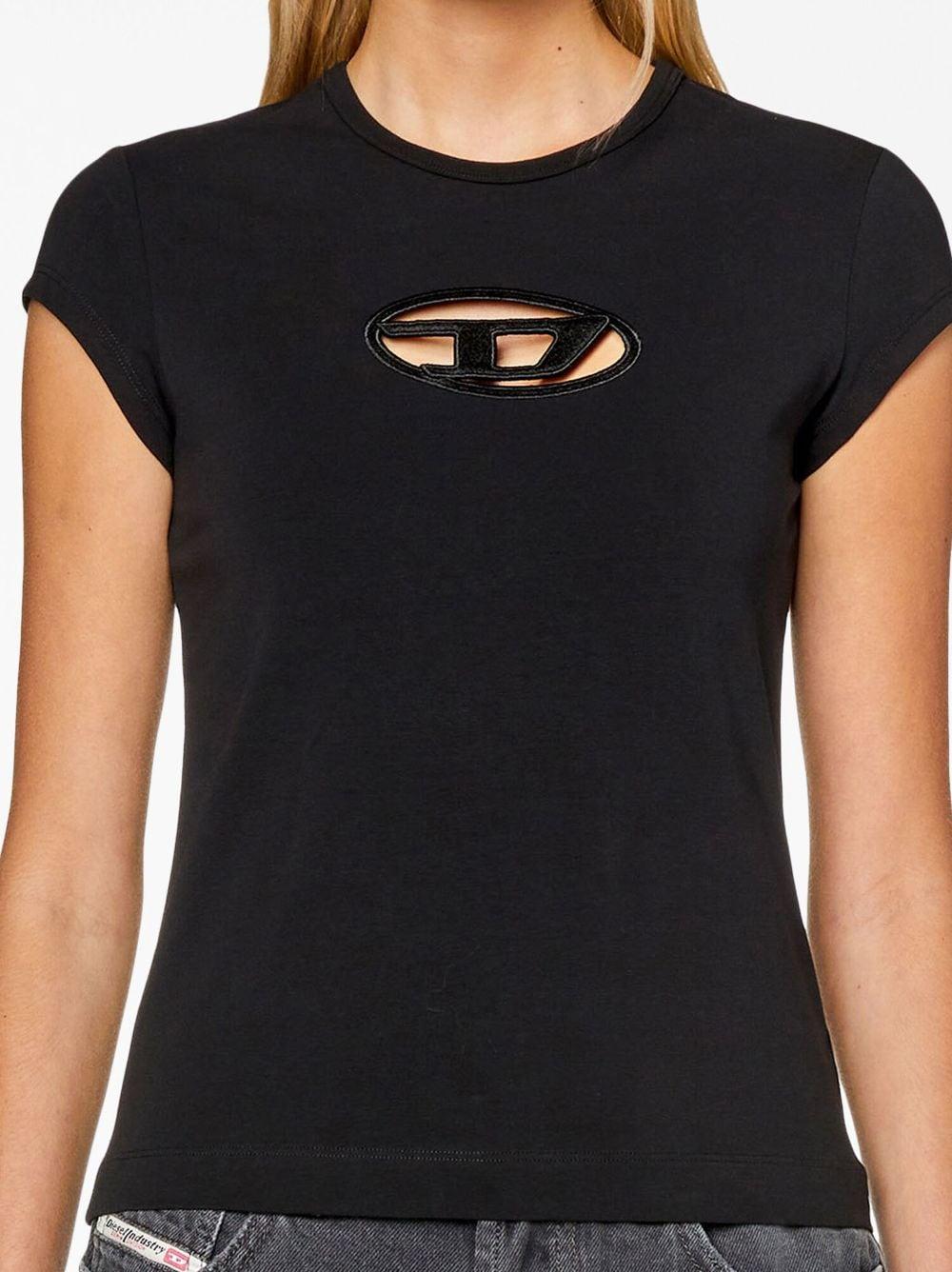 T-Angie cut-out logo T-shirt A06268 0AFAA9XXA DIESEL 