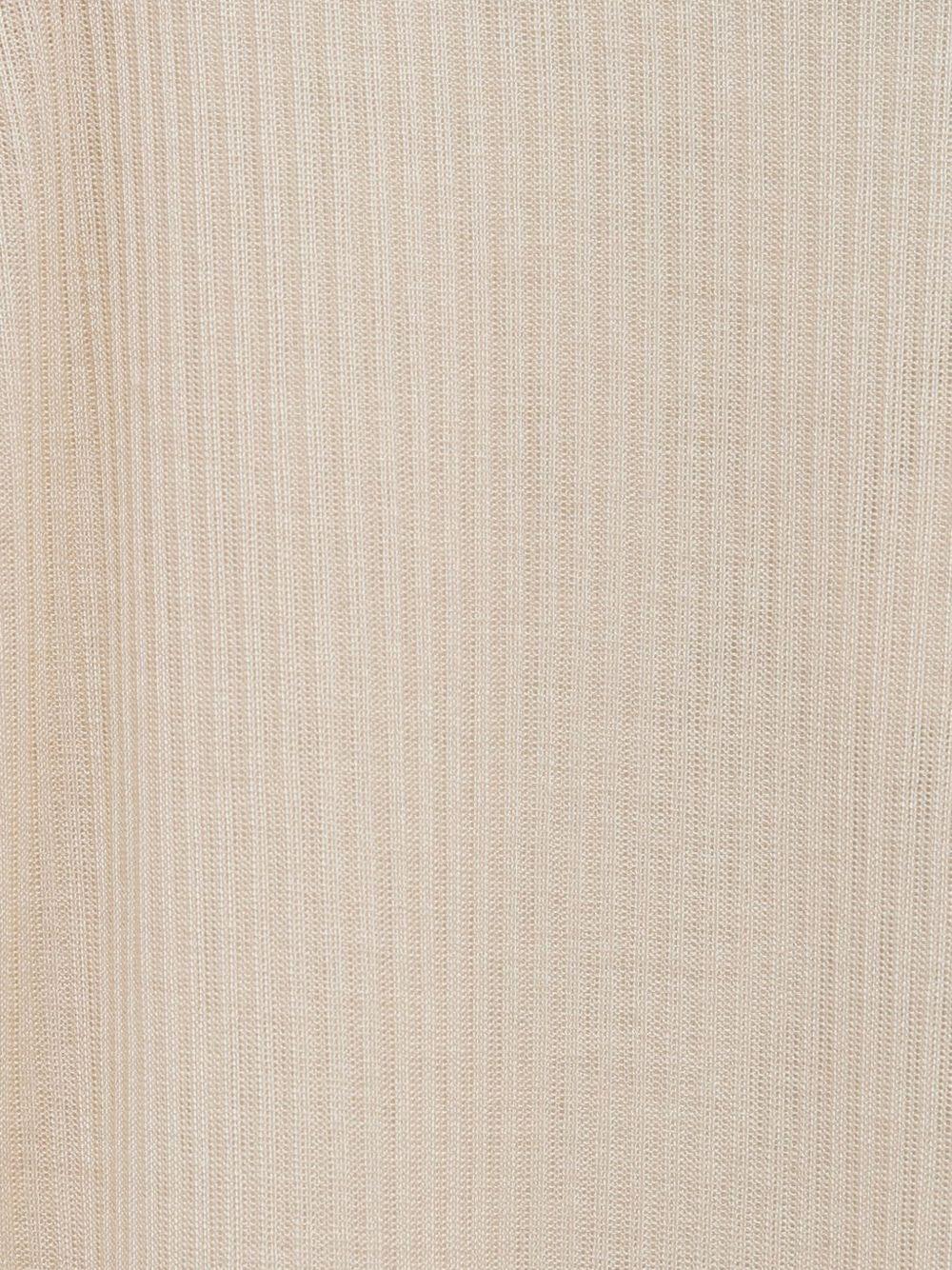 Ribbed tank top TS0026 LK1017WH024 LEMAIRE 