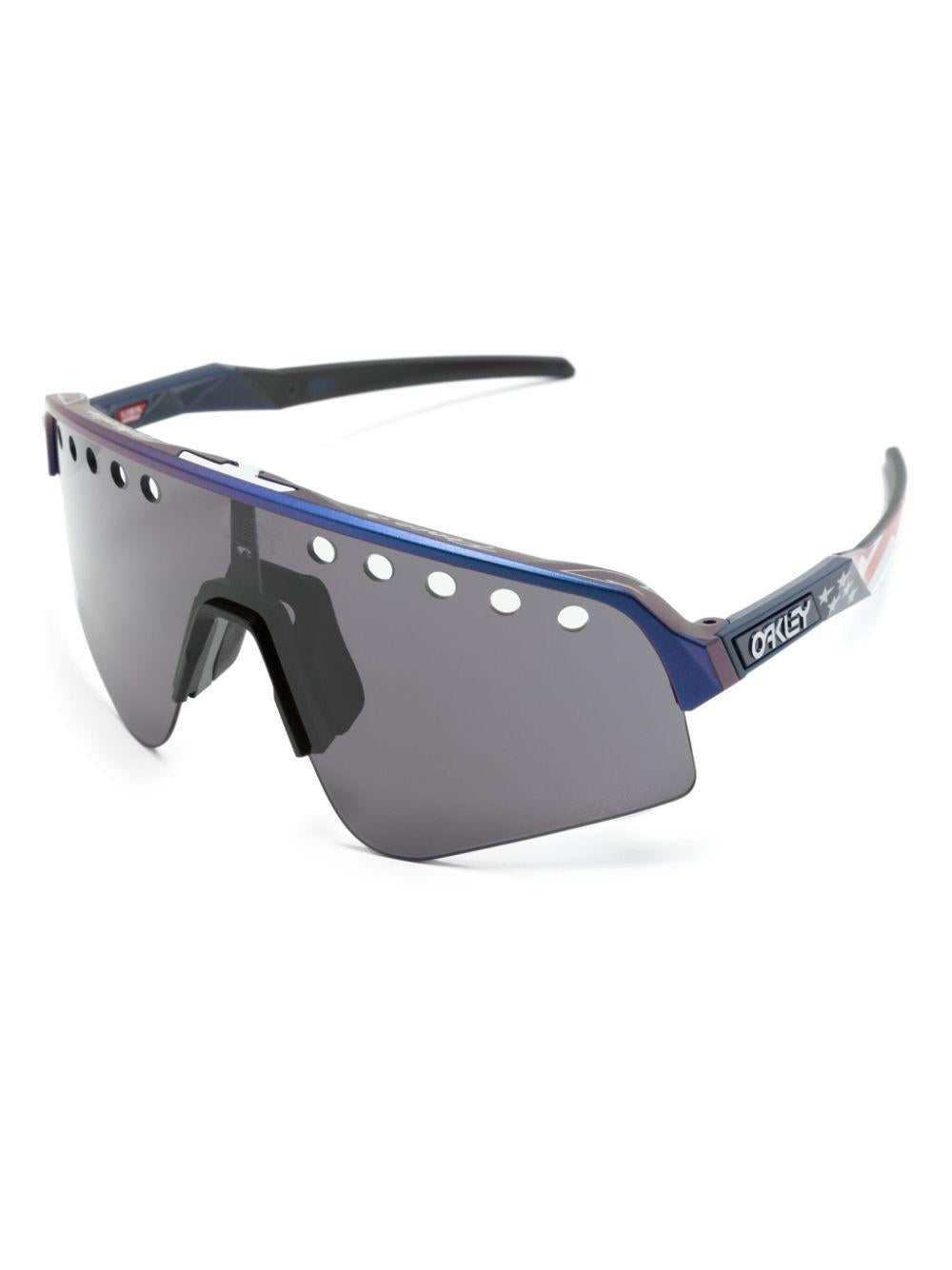 Sutro Lite Sweep shield-frame performance sunglasses<BR/><BR/> 0OO9465 946528 OAKLEY 