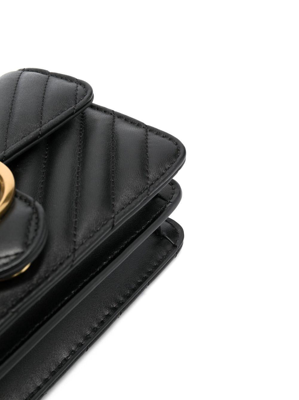 Mini Icon V-quilted Love-bag 100074 A0GKZ99Q PINKO 