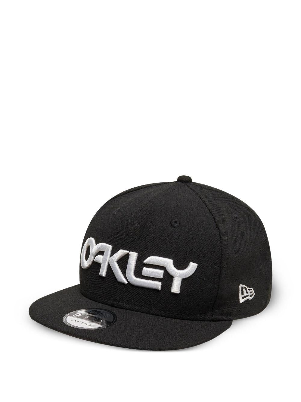 Black front logo cap 911784 02E OAKLEY 