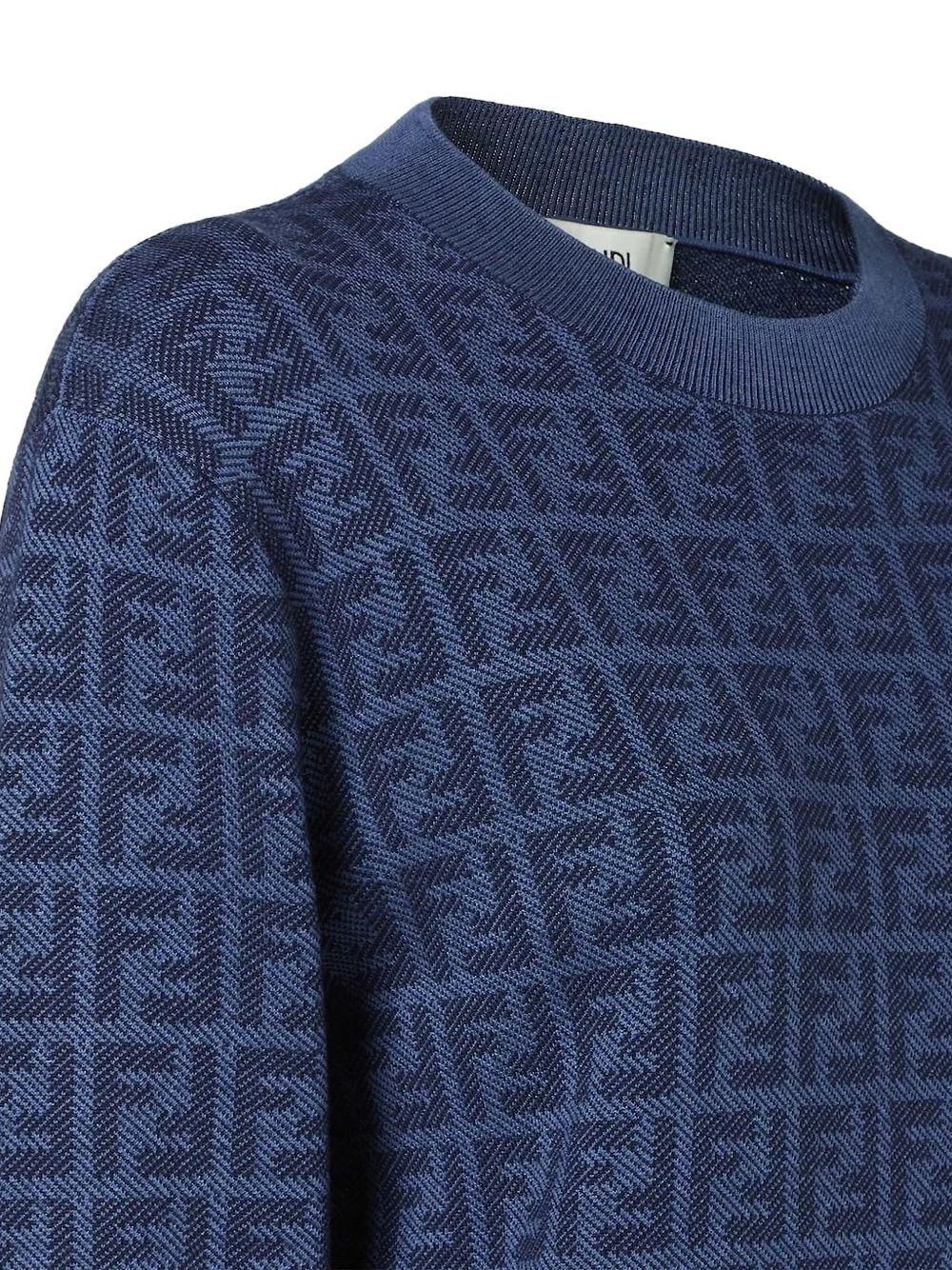 wool and silk FF jumper FZXE39 AYM1F1UKI FENDI 