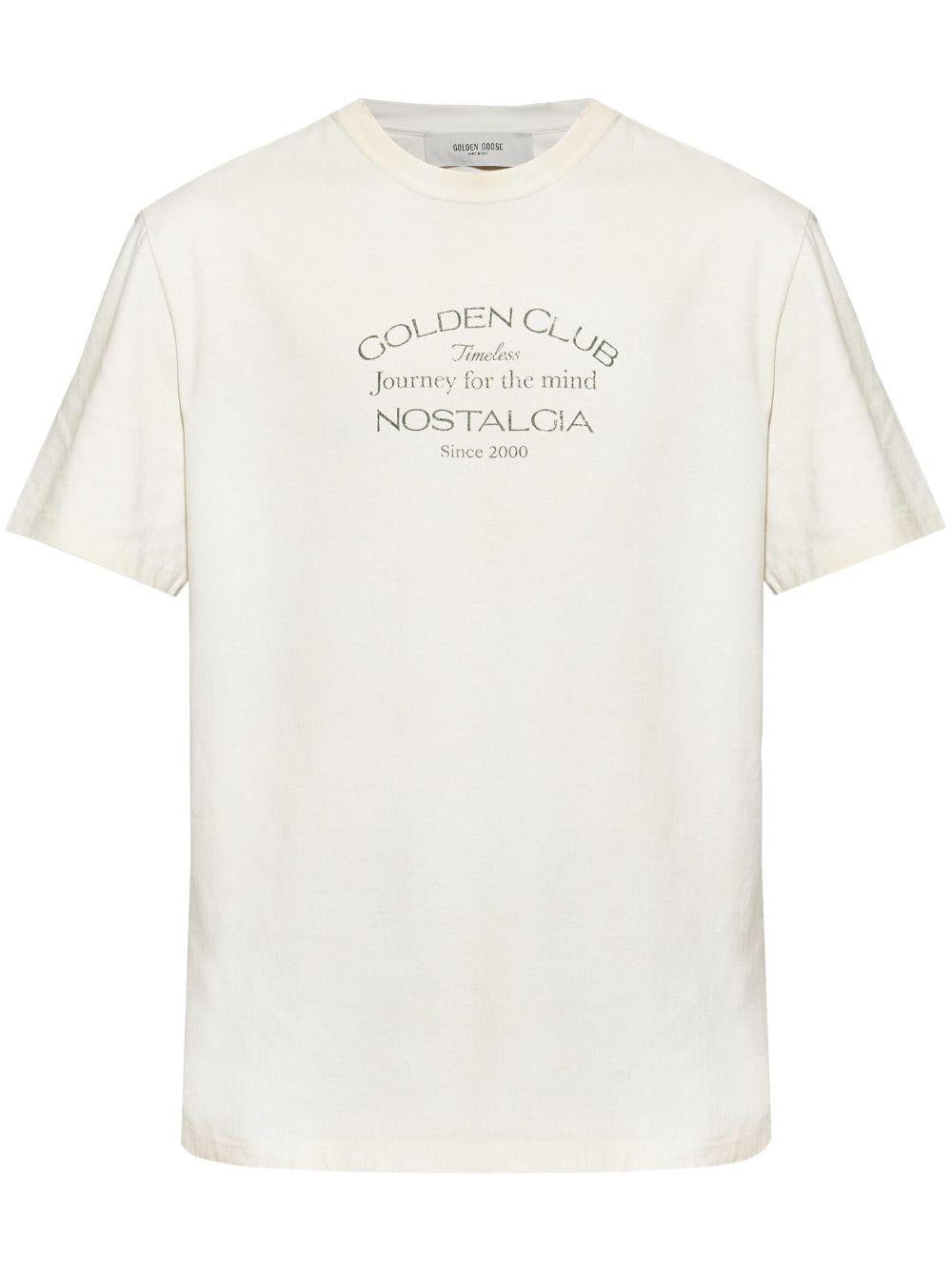 Golden Club Nostalgia T-shirt GMP01220 P00187311421 GOLDEN GOOSE 