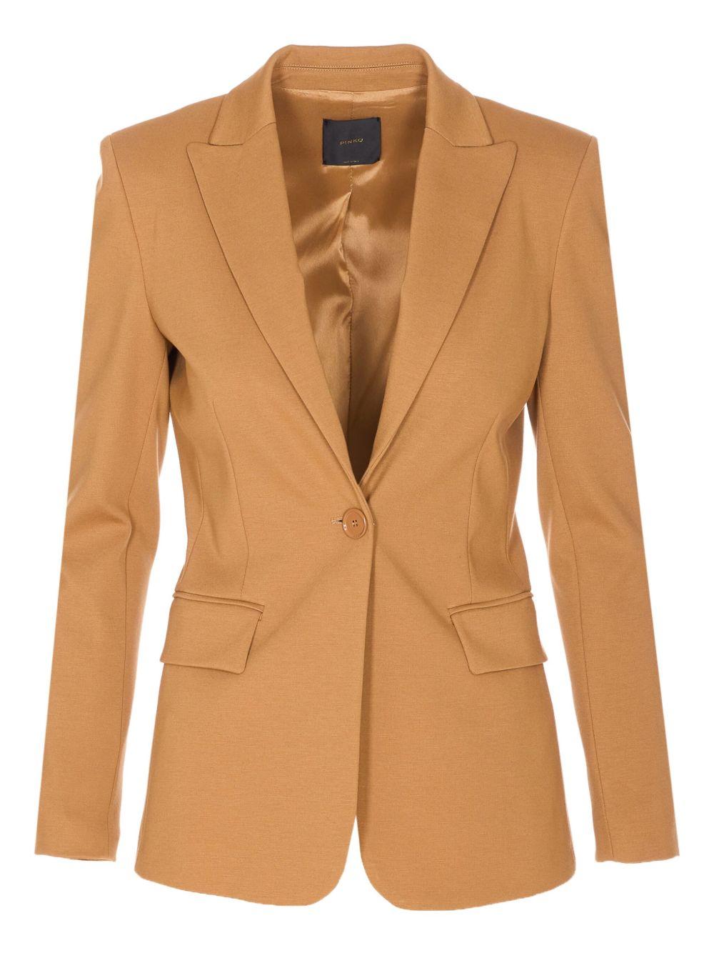 Fitted full Milano knit jacket 104903 A24CL08 PINKO 