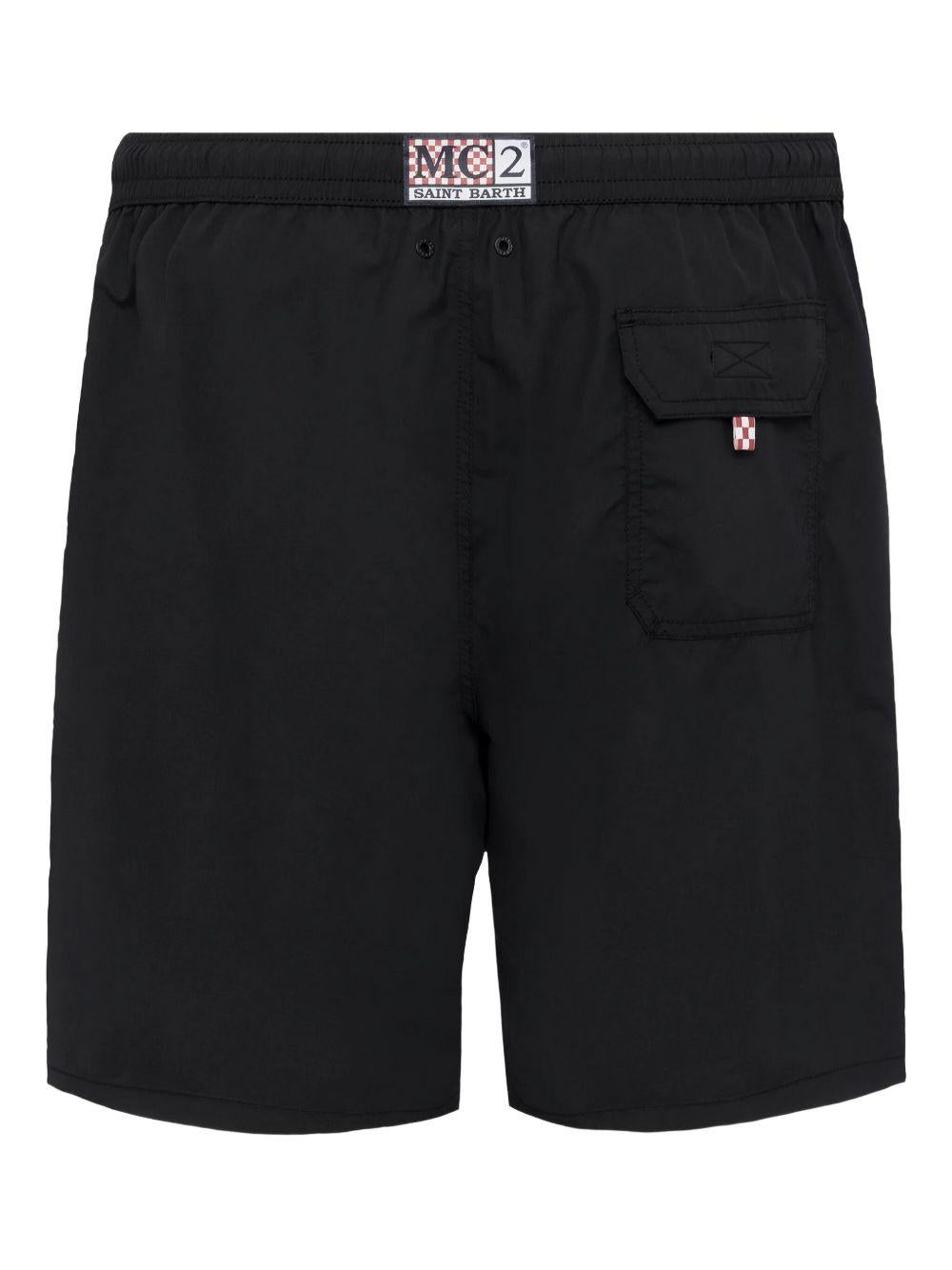Patmos beach shorts PATMOS 00107HSB 00 EMB MC2 SAINT BARTH 