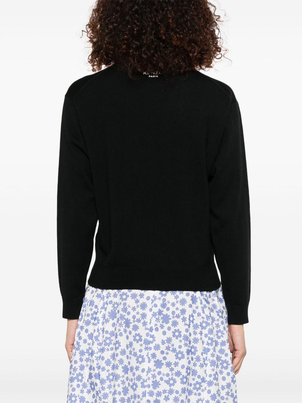 Logo flower sweatshirt FF52PU7123LB 99J KENZO 