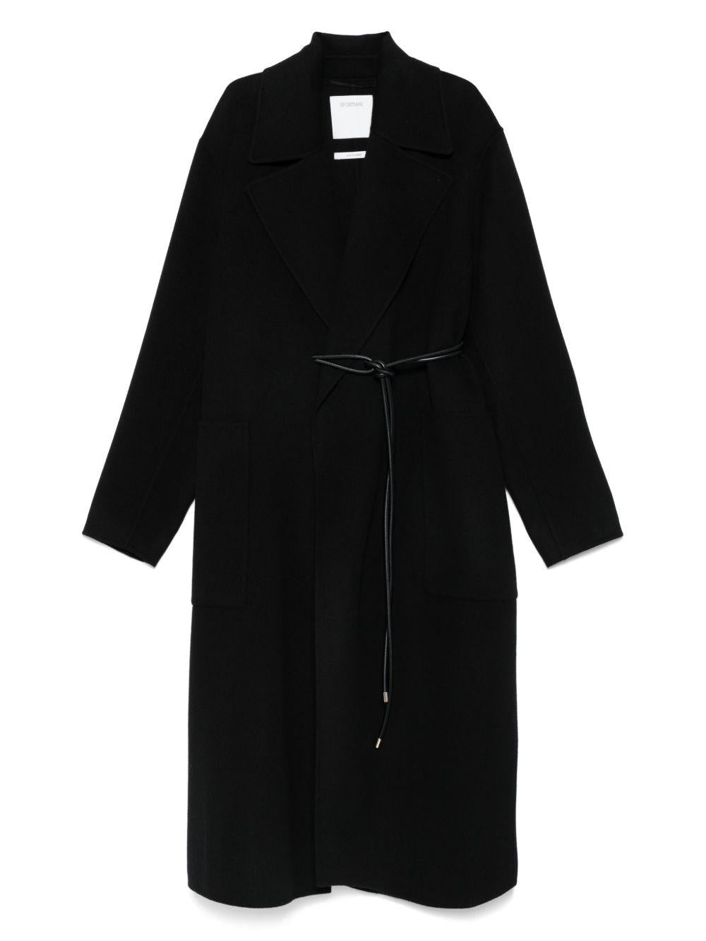 Black Abate coat 2522016031 ABATE013 SPORTMAX 
