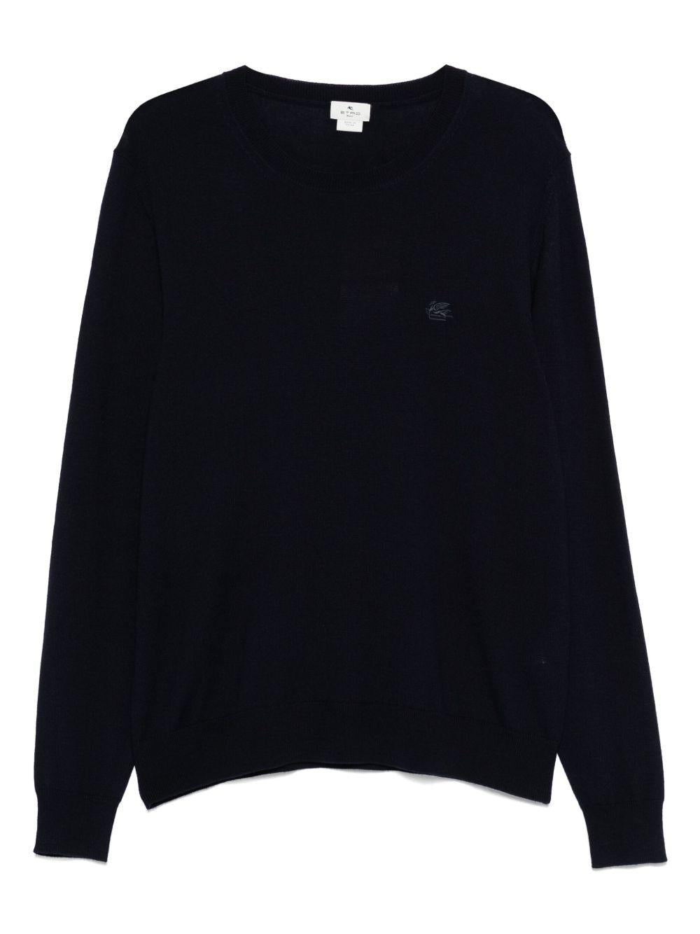 Wool jumper with embroidered monogram MRKF0096 AL291B0665 ETRO 