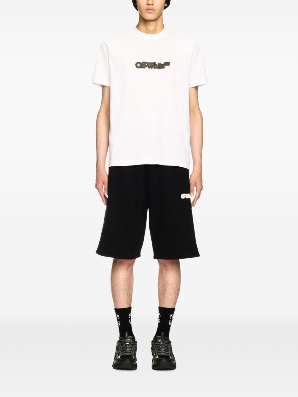 Spray Arrow T-shirt<BR/><BR/><BR/> OMAA027S25JER00B 0110 OFF-WHITE 