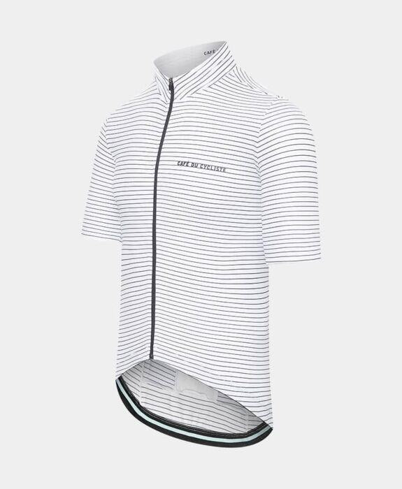 Summer Cycling Jersey FRANCINE JERSEY WHITE CAFÉ DU CYCLISTE 