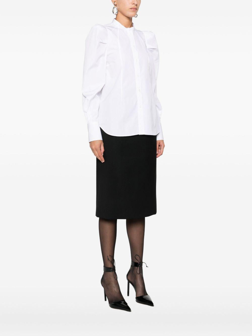 Shirt With Mandarin Collar 848940 QAABT9000 ALEXANDER MCQUEEN 