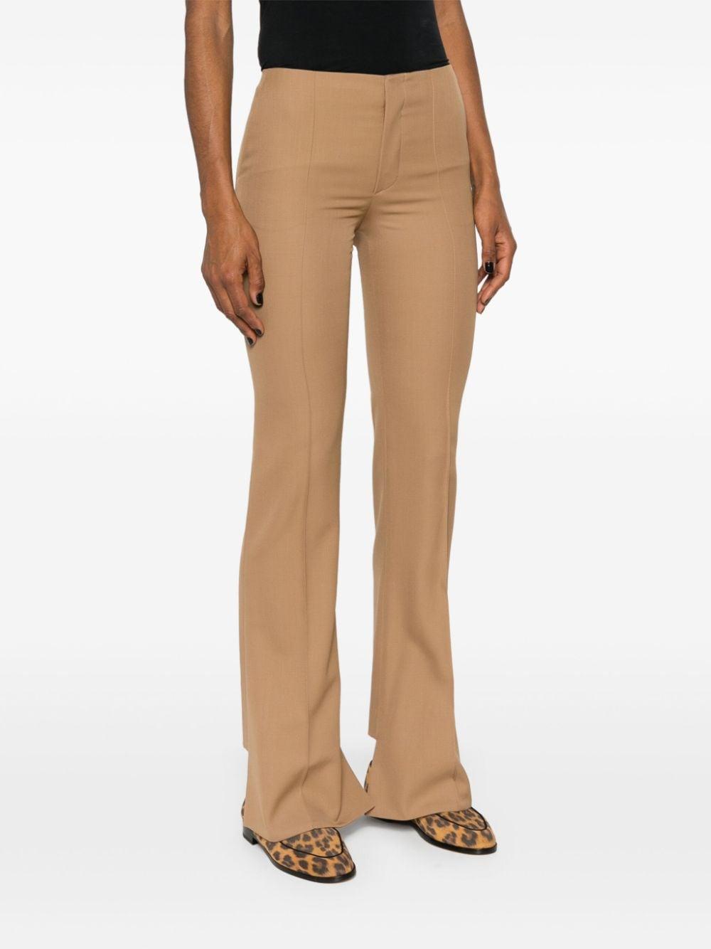 Pintuck bootcut trousers<BR/><BR/> CH24APA32063 205 CHLOÉ 