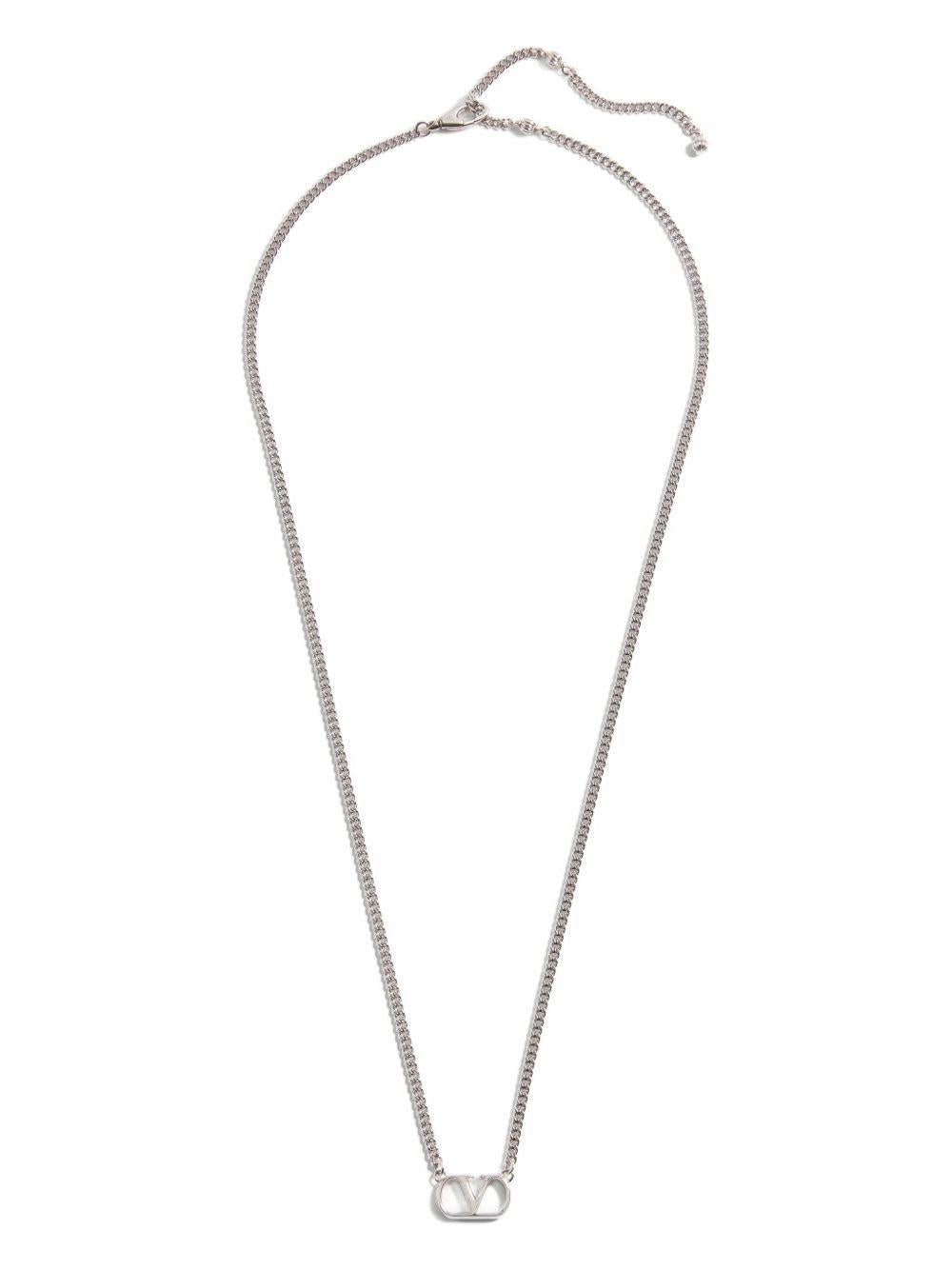 VLogo Signature Metal Necklace 9Y2J0AG7MET 172 VALENTINO GARAVANI 