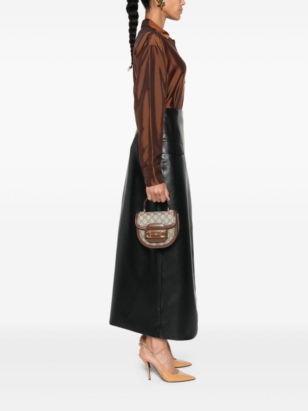 Gucci Horsebit 1955 mini top handle bag 781387 92TCG8563 GUCCI 