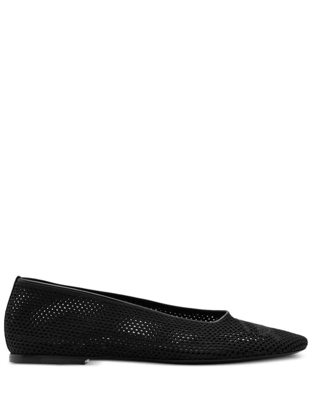 Mesh ballerina shoes 8088424 BLACK BURBERRY 