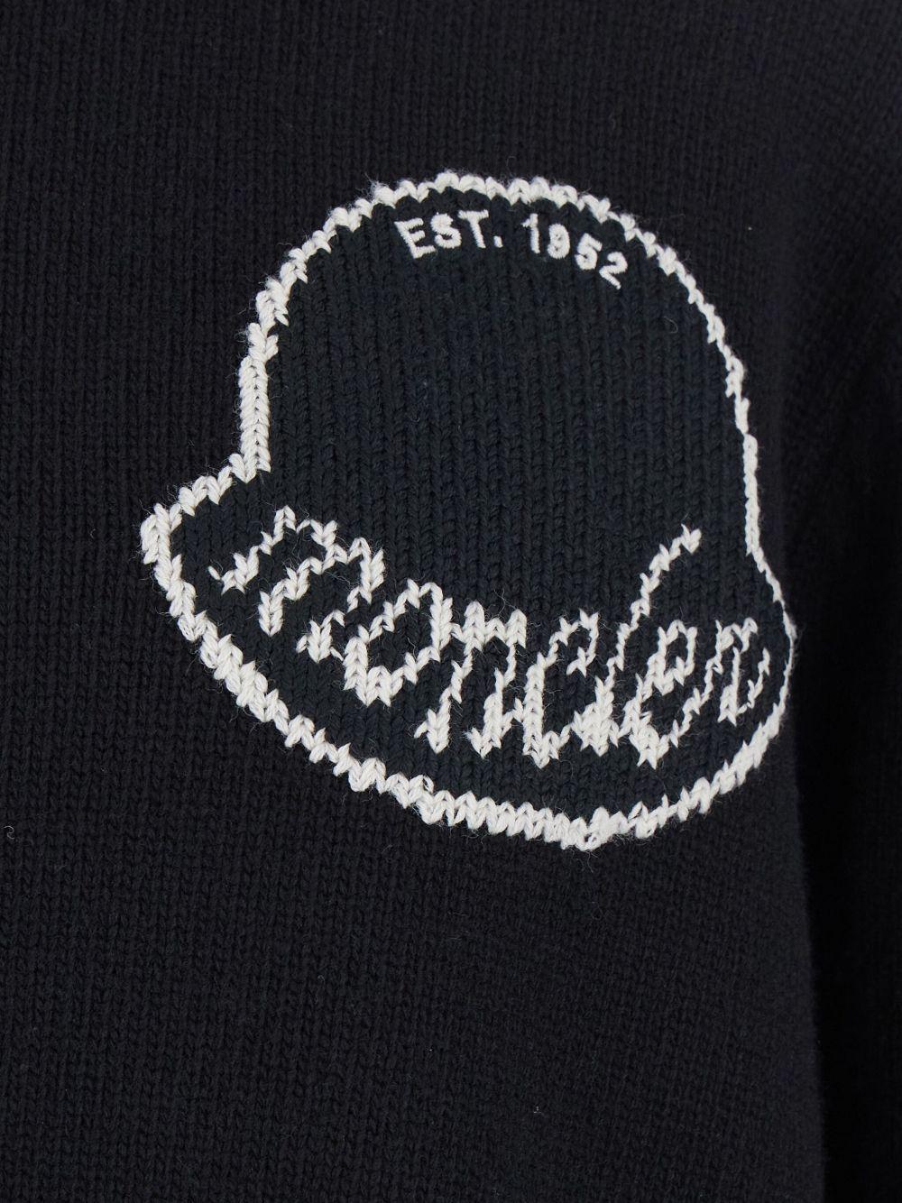 Logoed woollen jumper K2091 9C00004 M1242999 MONCLER 