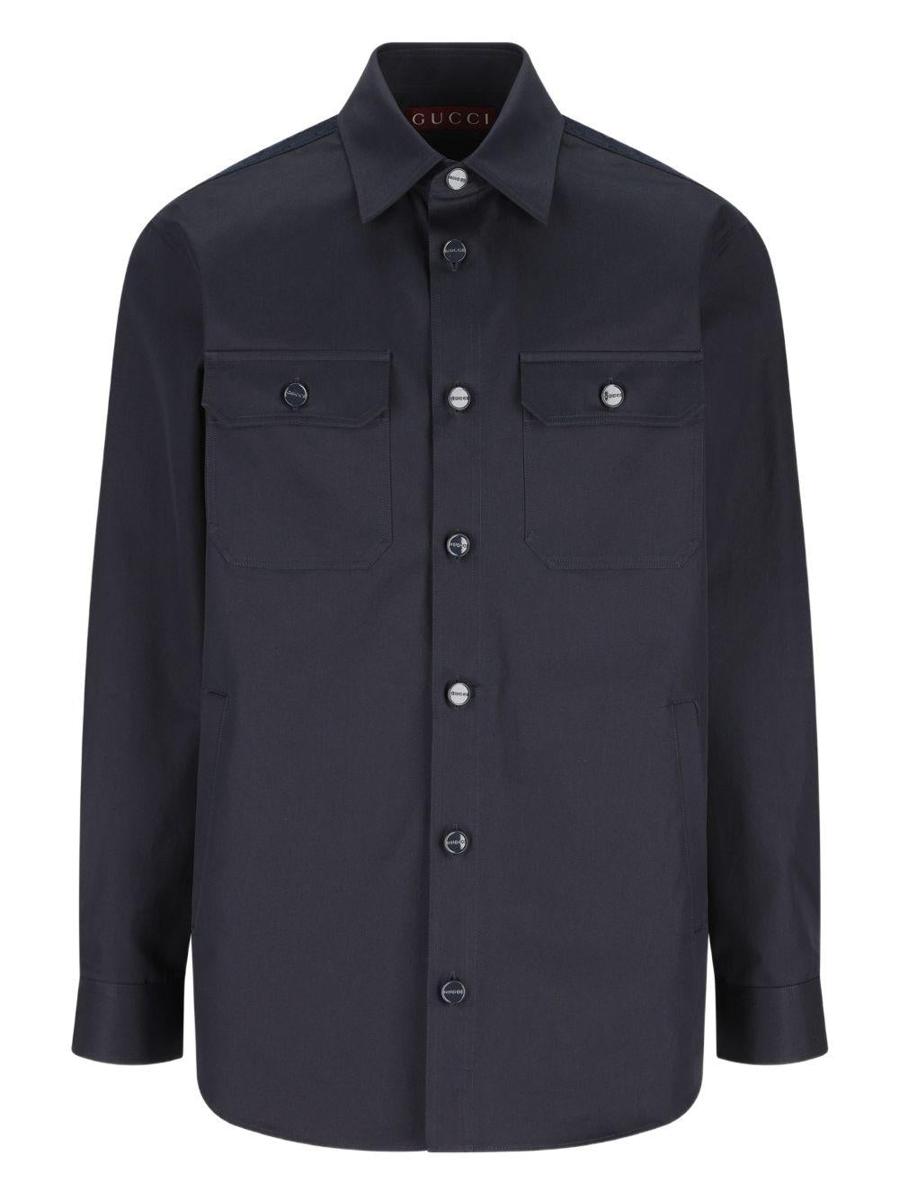 Cotton twill shirt 851708 ZAQH54440 GUCCI 