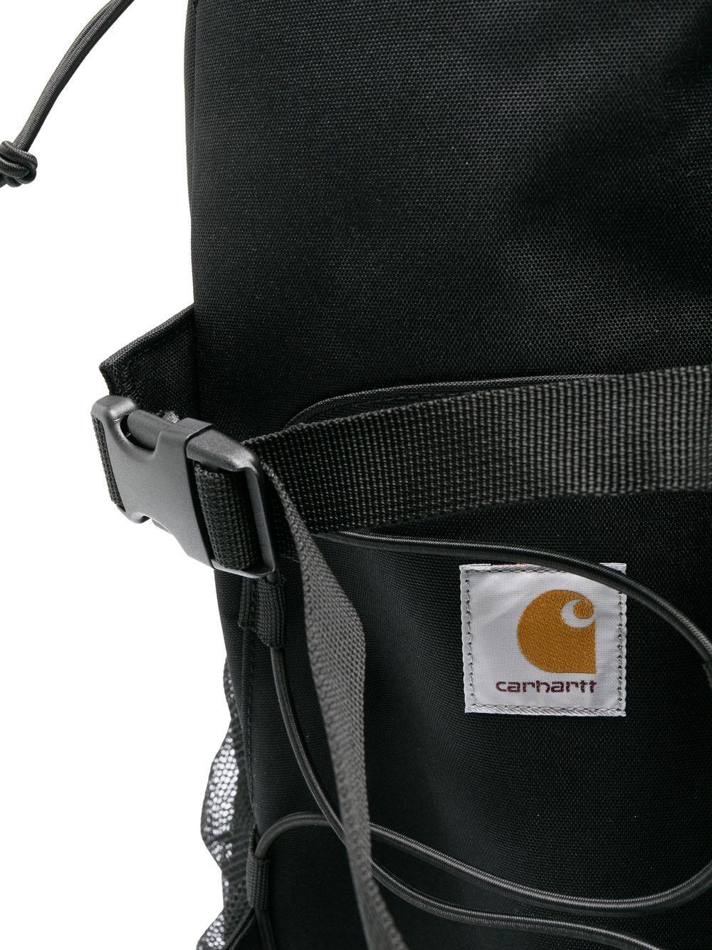 Logo-patch zip-up backpack<BR/><BR/><BR/> I031468 Kickflip Backpack89.XX CARHARTT WIP 