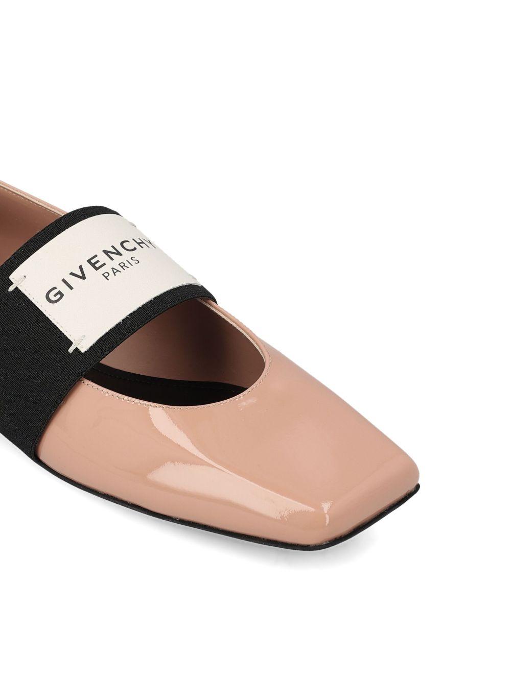 sliced square ballerinas in patent leather BE5010E2FF 272 GIVENCHY 