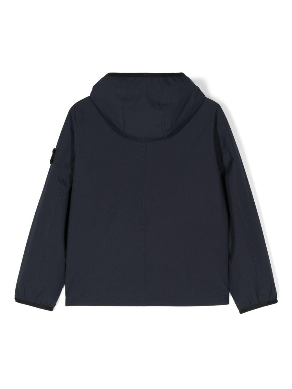 Compass-badge jacket<BR/><BR/><BR/> 8116405 27V0020 STONE ISLAND KIDS 